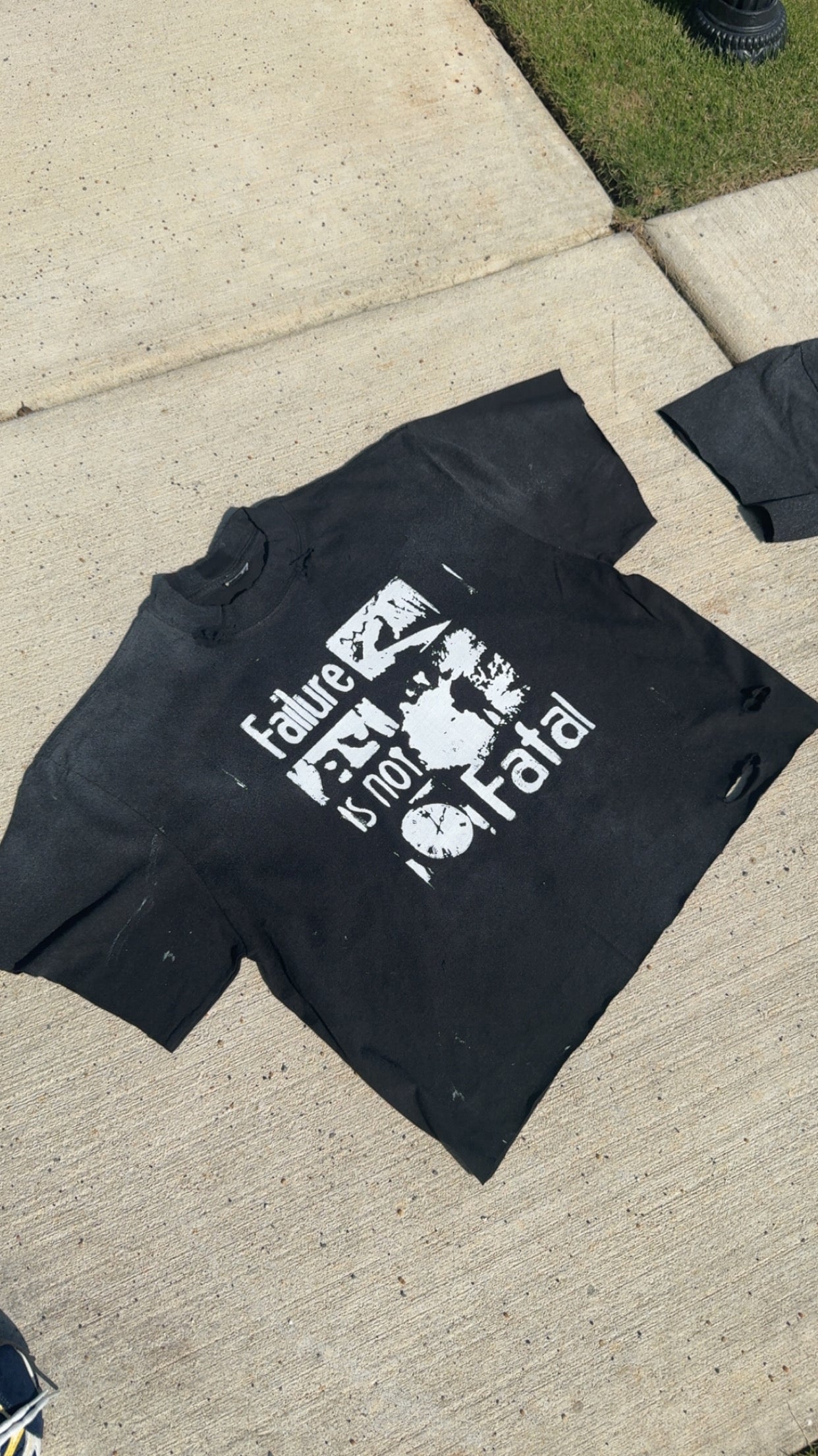Failure Is Not Fatal Tees